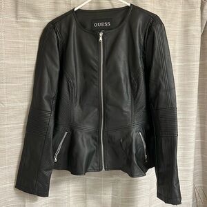 Guess leather jacket